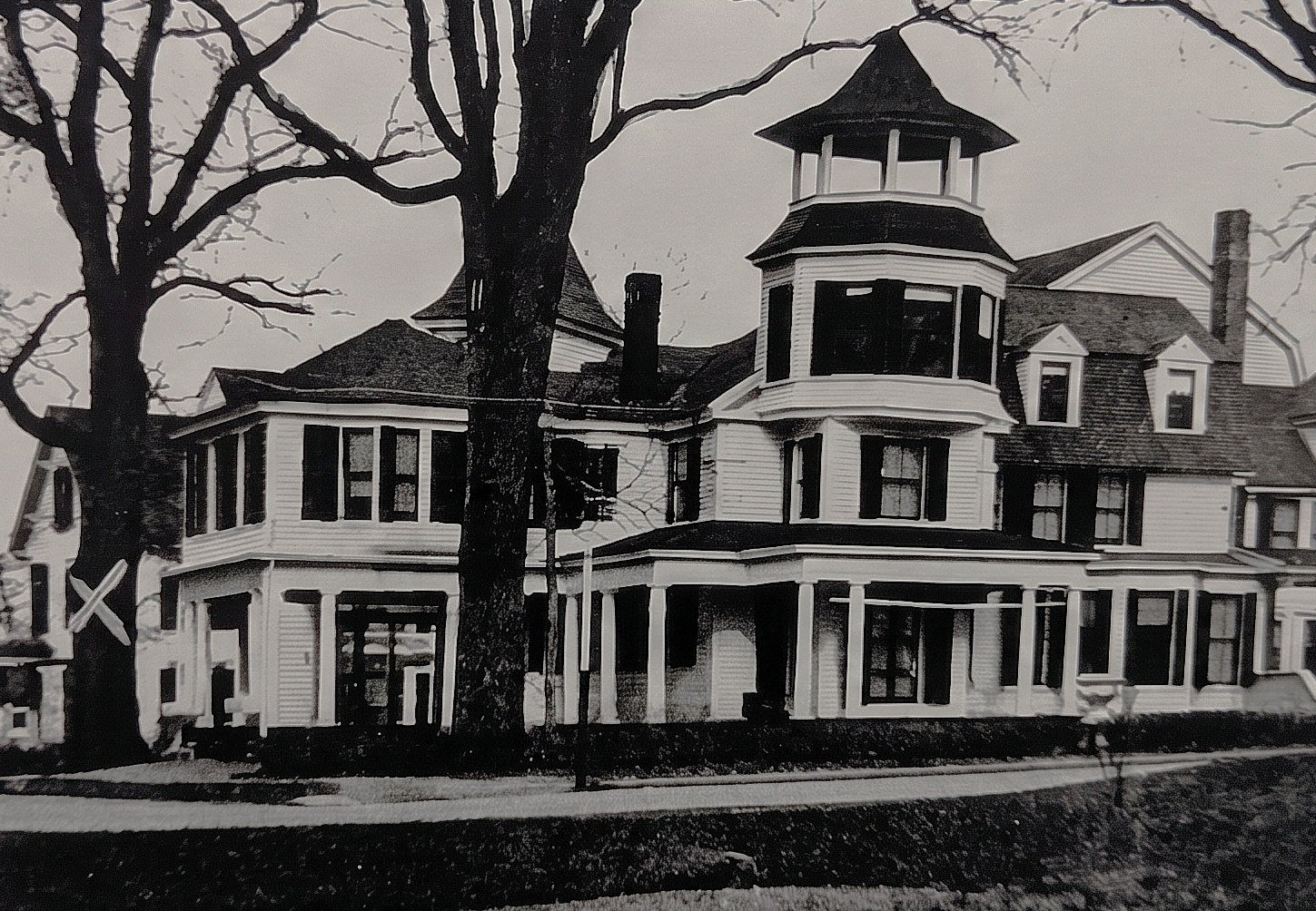 C.L. Claflin House, in an earlier era